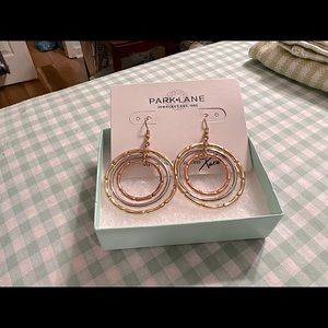 Park Lane tri color bamboo earrings